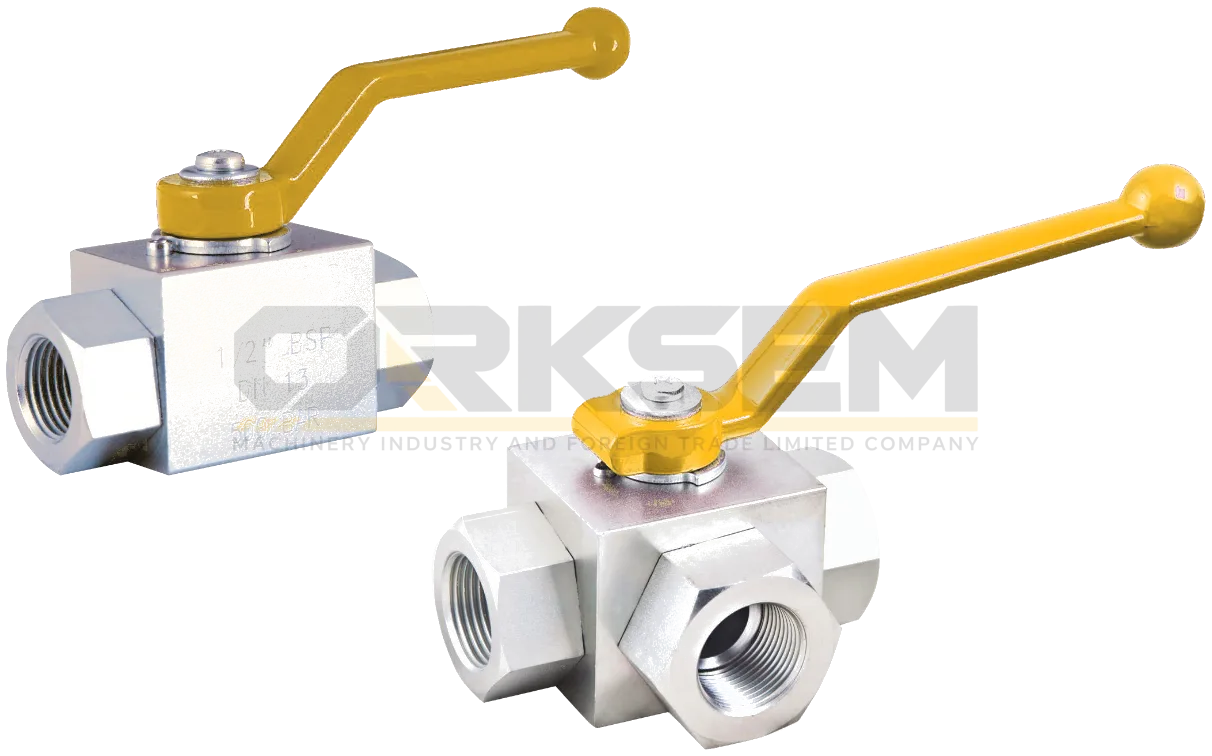 Hydraulic ball valves