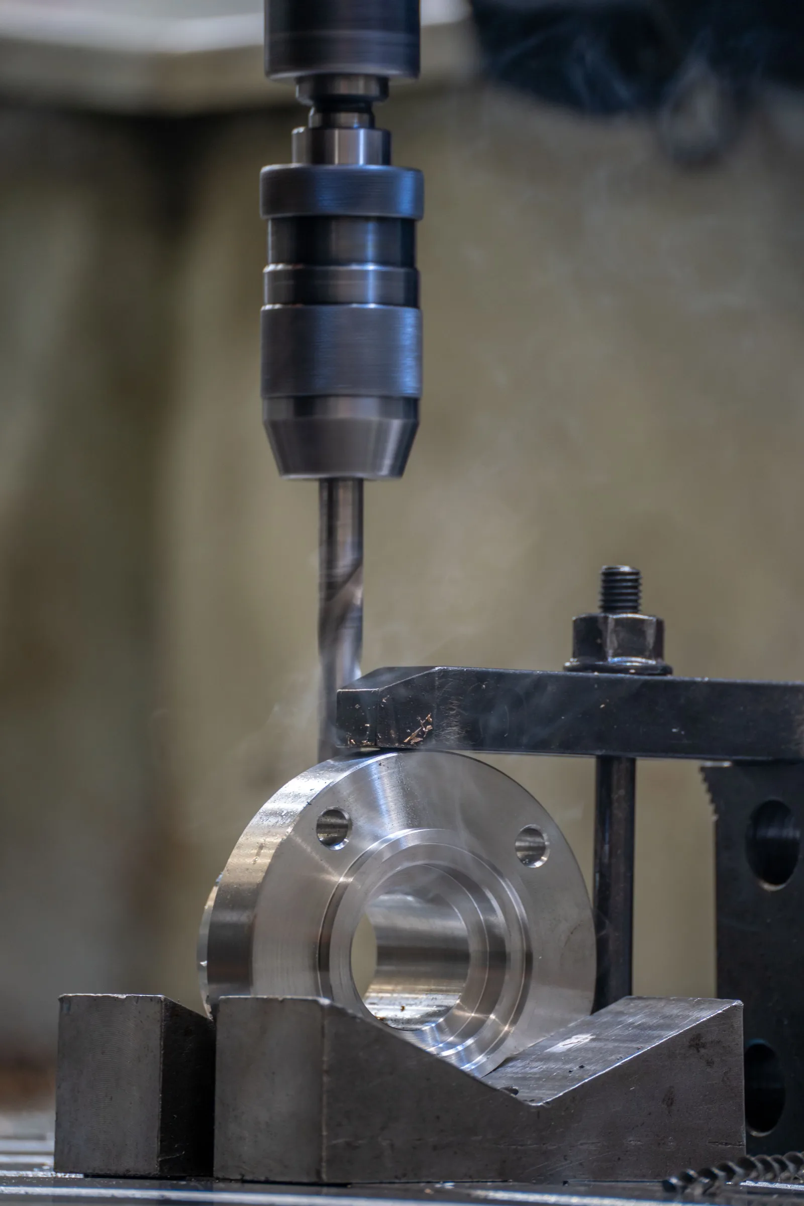 Flange & hole machining